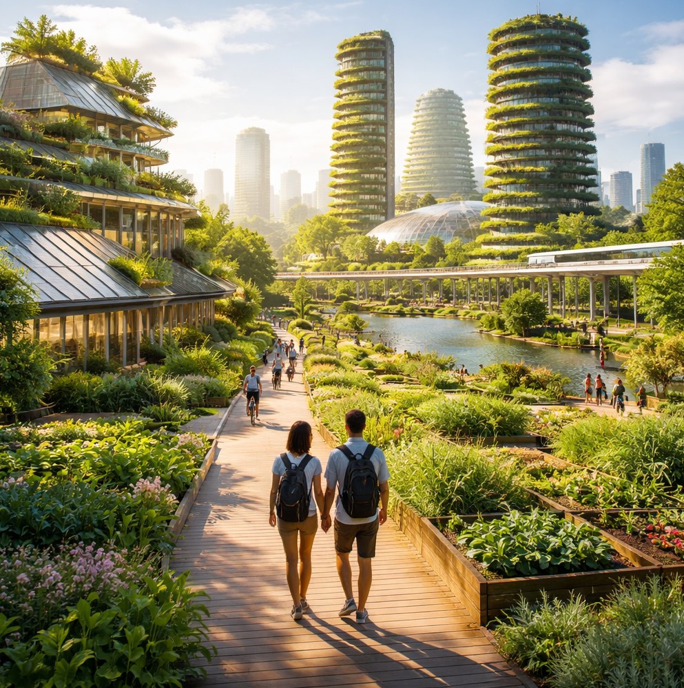 L&rsquo;avenir de nos villes : vers un urbanisme durable